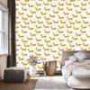 Wallpaper Fairytale cute foxes for living room and bedroom 50x1000