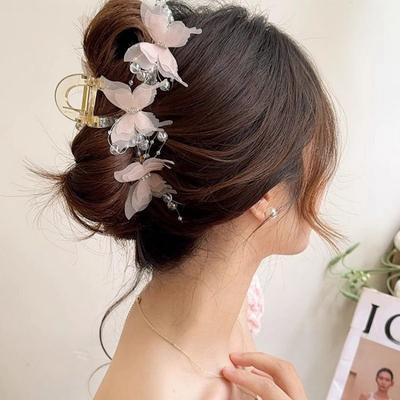 Schmetterling Haar Krallen Zurück Hai Haar Clip Für Frauen Nette Süße Elegante Haarnadeln Haar Zubehör