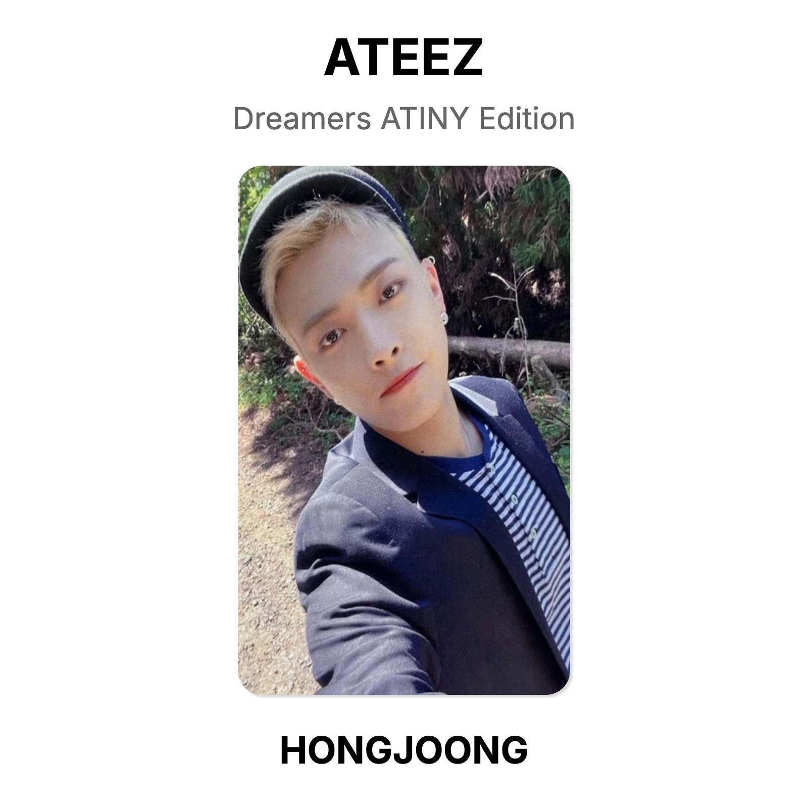 ATEEZ Dreamers ATINY Edition Official Photocard HONGJOONG