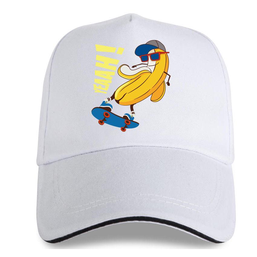 Fashion Spring Summer Baseball Cap Hip Hip Hat Men Women Adjustable Snapback Hat Cartoon Anime Banana Pomelo Printed Cap Sun Hat