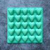 Three-Dimensional Heart-Shaped Chocolate Silicone Mold Ice Grid Mold Mousse Soft Candy Baking Mold Pudding Mold