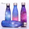 Puntos 500ML Starry Sky/Plating Stainless Steel Insulated Water Bottle Sport Flask Cup