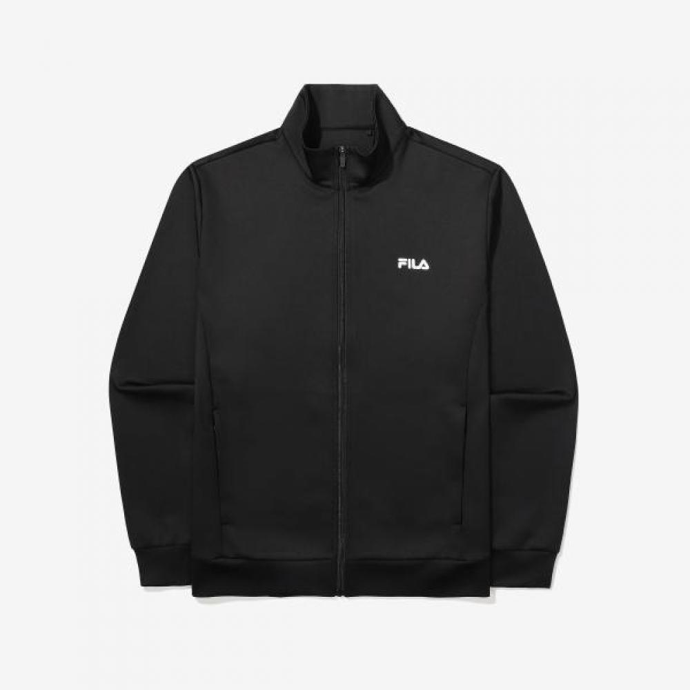 Fila Men S SportS polyeSter Training Zip Up fS2ftf1201m blacks/100