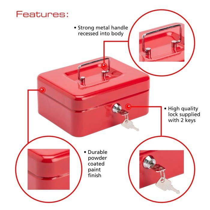 Cadenas - Sterling - 701975 - Métal - 16x20x9 Cm - 2 Clés Incluses