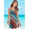Elegant Women Floral Boho Dress Casual Sleeveless Backless Beach Summer Mini Sundress
