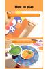 Bear Feeding Role-Play Wooden Toy: Early Childhood Education for Toddlers and Fine Motor Skills Development