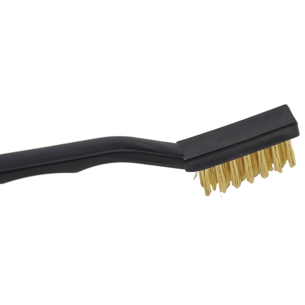 10Pcs 7 Inch Hand Brush Stainless Steel Copper Wire Brushes For Metal Rust Scrub Removal Cleanings Maintenance Manual Tool Set