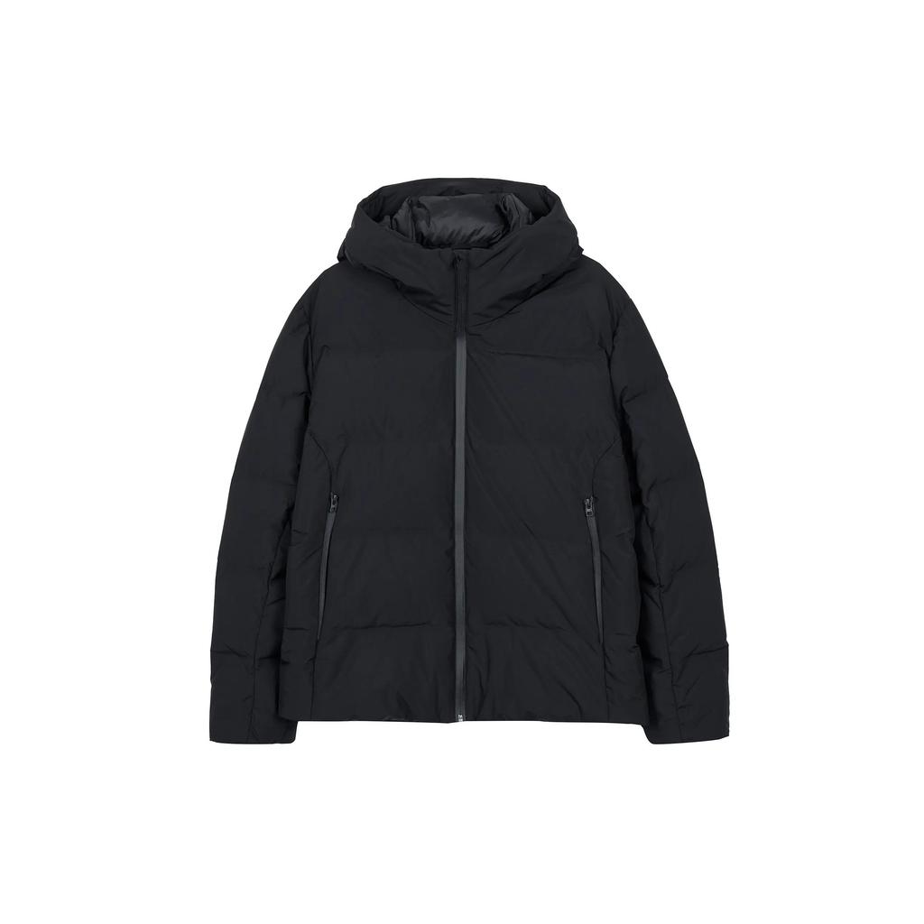 UNIQLO Down Jacket Men's Amber Black (Unisex) Down Jackets 459624 09