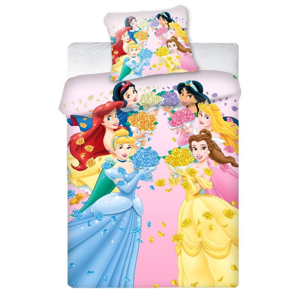 Snow White Duvet Cover Princess Series Set Comforter Bedding 3d Children'S Bedding Set 3-Piece 1 Quilt Cover King Size