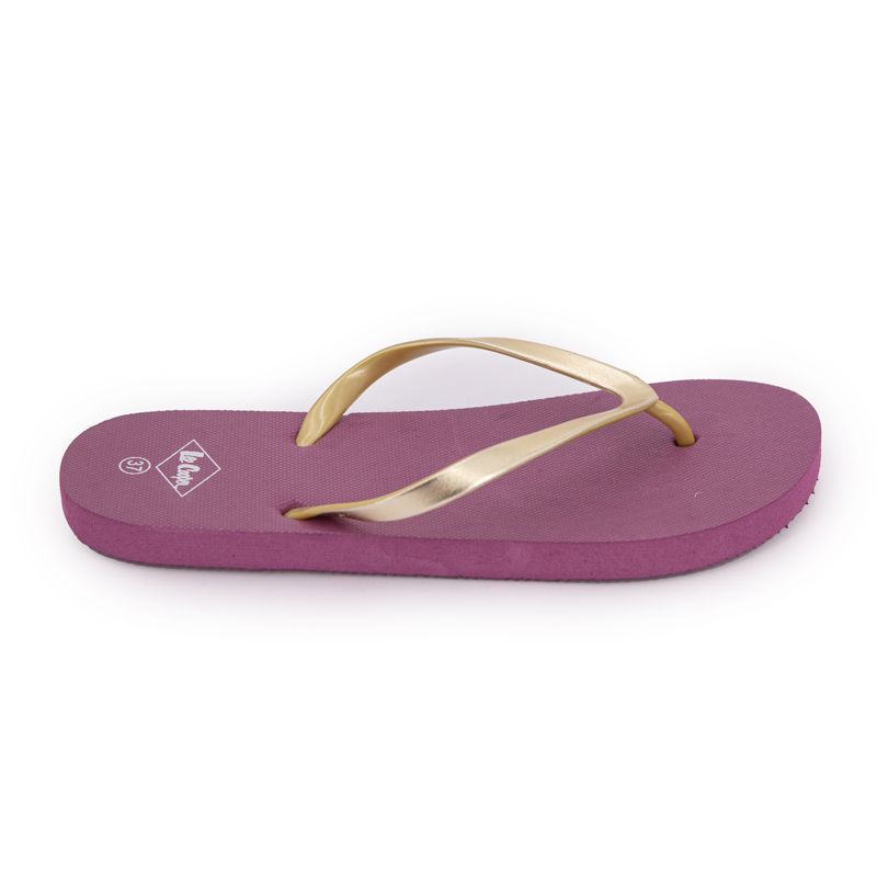 Women's Rosita Gold Metallic Flip Flop LEE COOPER