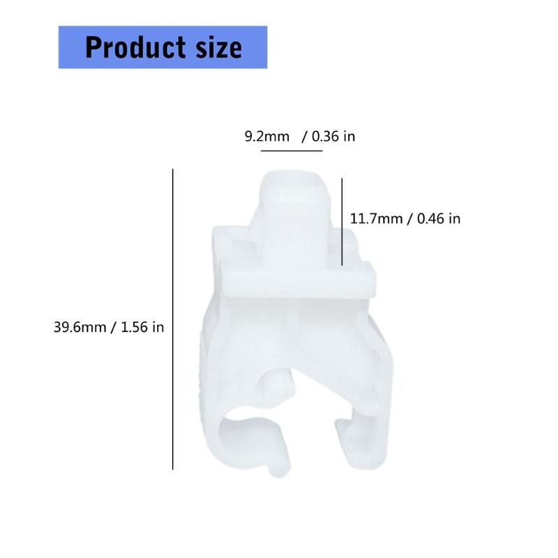Huvhållarklämma, Huvhållarstångsklämma Ramfäste, Stödkrokar för motorhuv 53452-12130