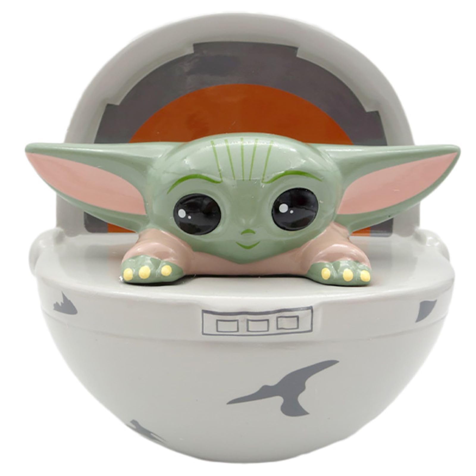 

Star Wars The Mandalorian The Child Ceramic Bank Piggy Bank [Used]