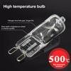 40W G9 Oven Bulb High Temp Resistant 110V/220V 350LM Halogen Lamp Bulbs For Refrigerators 2000H Long Life Microwave Light Bulb