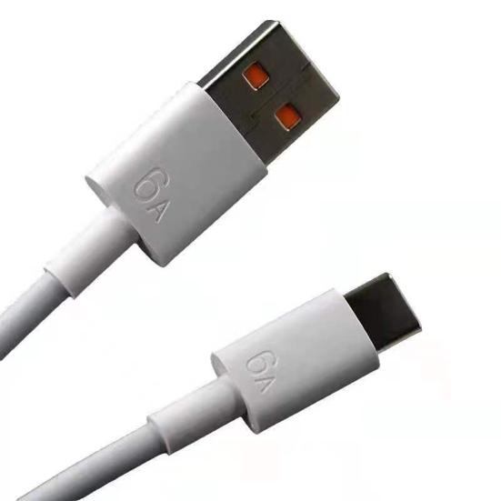 Data Line Fast Output Data Transmission Charging Stable 6A/66W Type-C Mobile Phone Charger