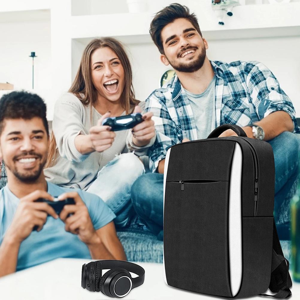 Estojo de transporte compatível com console de jogos Mochila de viagem portátil compatível com controle de jogo