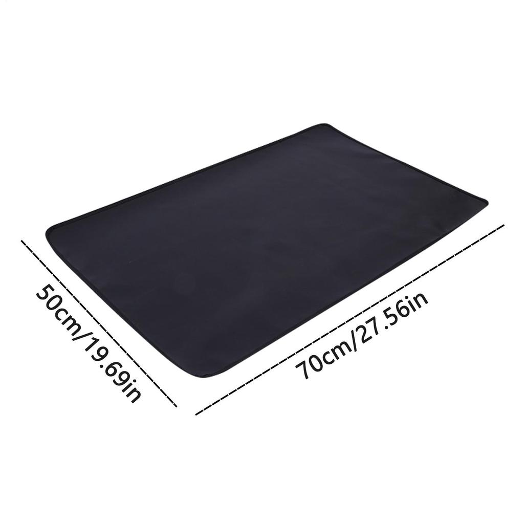 Fire Pit Mat BBQ Fireproof Heat-Proof Pad Heat-Resistant Non-slip Pad Blanket For Camping Grill Garden Campfire Outside