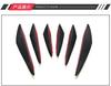 New 6pcs Car Front Bumper Lip Decoration Diffuser Splitter Fins for Peugeot Bipper Boxer Expert Partner RCZ Rifter TRAVELLER New