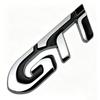 Samochód GT Line 3D Metal Chrom Cynk Stop Emblemat Odznaka Samochodowa Karoseria Błotnik Klejony Emblemat dla Peugeot GT RCZ 308 508 3008 5008