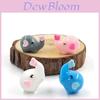 Elefant Harz Mini DIY Figuren Garten Ornament Heim Mikro Dekoration Handwerk