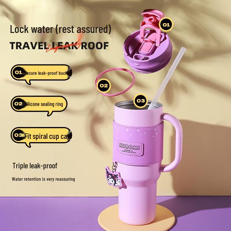 Beddybear Double-Drink Portable Insulated Mug