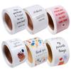 100Pcs/Roll This Package Is Happy To See You Too Stickers Small Business Gift Box Packaging Decor Thank You Sticker Seal Labels