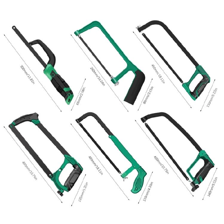 Heavy Duty Small Saw Hacksaw Frame Professional Tool 45°90°Multiangle Cutting
