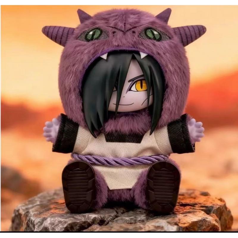 Anime Vinyl Plush Doll Konohagakure San'in Jiraiya Orochimaru Tsunade Stuffed Toy Bag Pendant