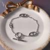 Quaste oder Schnalle Vielseitiges Hohl Einfaches Armband für Damen