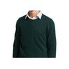 Polo Ralph Lauren Solid Color Crew Neck Knitted Sweater Men sweater Green MNPOSWE16810272-D08