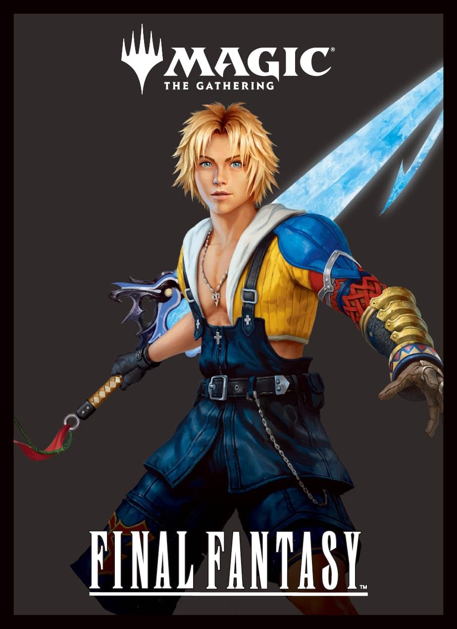 

The Gathering FINAL FANTASY Протекторы для карт Иллюстрация упаковки Commander Magic - Контрблиц MFS-07 синий