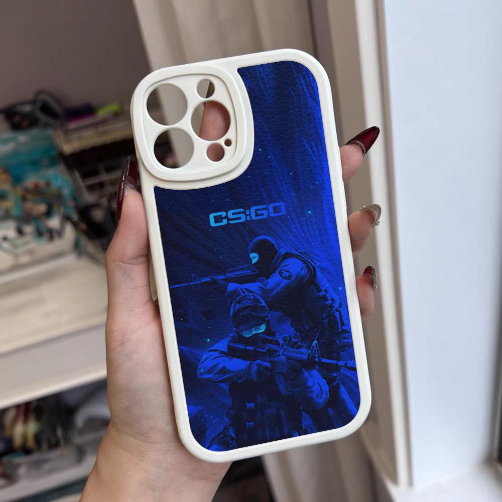 

Игровой Чехол для Телефона C-Counter-Strike CS2 Для Iphone 16 15 14 12 13 Pro Max 11 Mini Xs Puls Силиконовый Чехол из Кожи Ягненка iPhone12 Pro