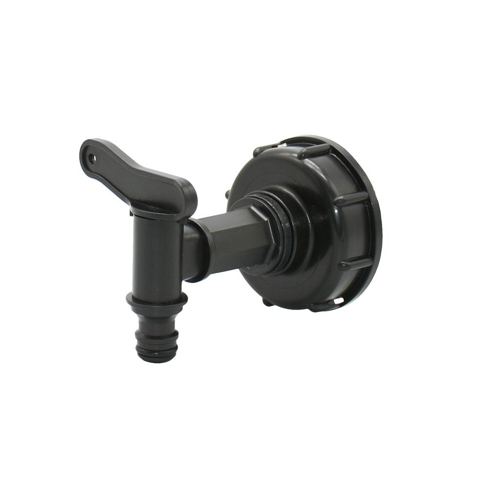 S60 IBC Tank Adapter 3/4" Thread Tap Water Irrigation Valve Faucet Garden Water Connectors Drain Couple