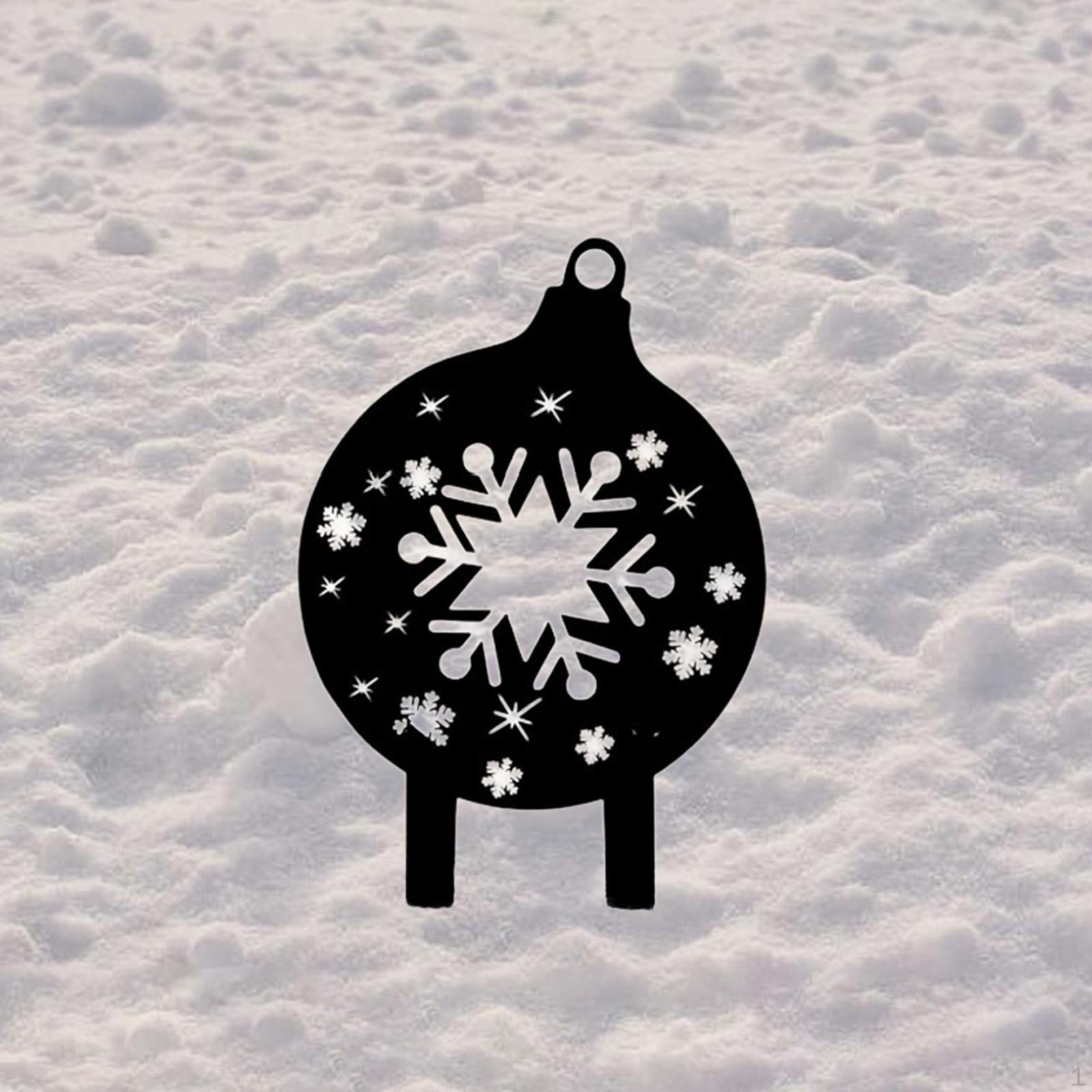 

Рождественский наружный знак для двора, столб для клумбы, декора, двора, сада Style B