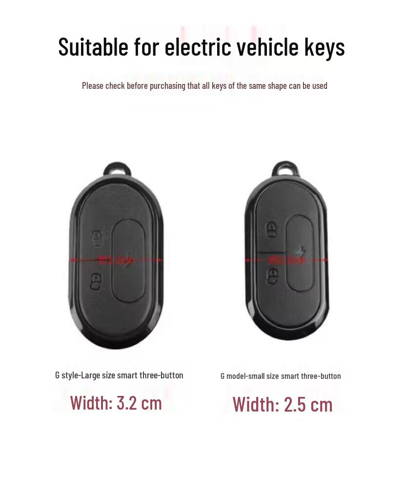 Niu Electric Vehicle Key Case: Soft Protective Cover for G0, G2, G3, GOVA, F0, F2, F4, G3C Models