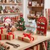 Xmas Tree Christmas Candy Display Rack Snowflake Desktop Ornament  Christmas Party