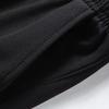 Men Ninth Pants Solid Color Drawstring Soft Fabric Multi Pockets Men Sweatpants Daily Clothes