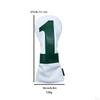 Golf Club Head Cover for Woods PU Leather Protection Wood Headcover Outdoor