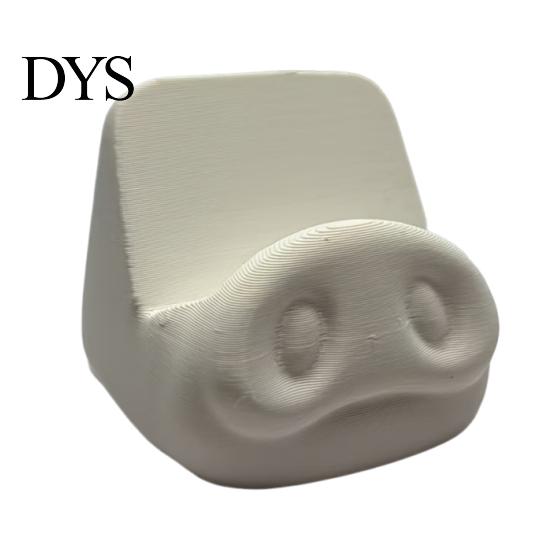 Compact Cell Phone Stand Cute Pig Nose Mobile Holder Desk Stand, 3D Printed Portable Mount for Office Home Desktop, Stable Hands Free Support