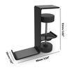 Stylish Headphone Mount Stand Headset Hanger Hook AluminumAlloy Stand for Hanging Headsets Stands Rack