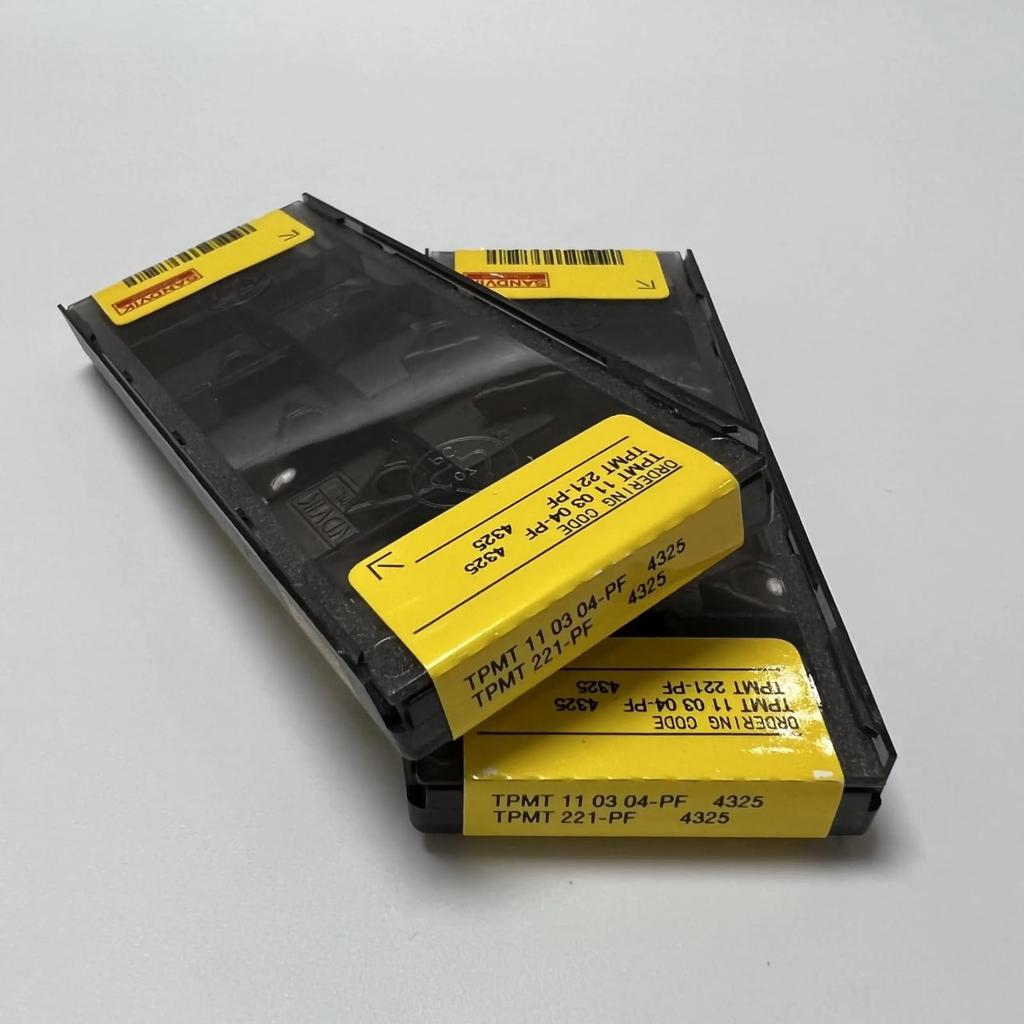 Original Sandvik / TPMT110304-PF 4325  / CNC lathe carbide blade 10 PCS