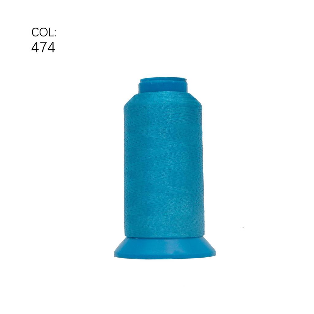 Fir de brodat din poliester ultrafin de înaltă rezistență 75D/2 - 80 de culori, 4000 m