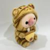 Cute Plush Milk Tea Bubble Cup Stuffed Animal Pink Strawberry Pig Plushie Toys Boba Plush Dolls Cartoon Tiger Rabbit Frog Plush