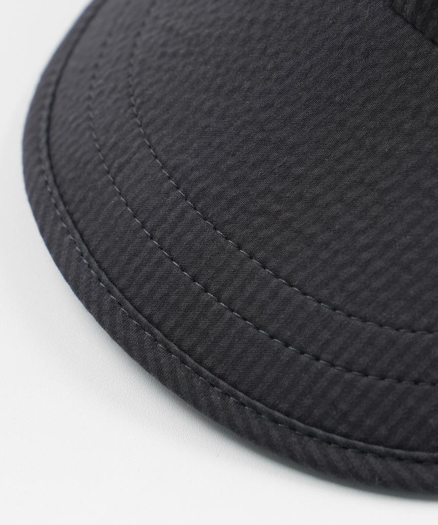 FRIZMWORKS Seersucker Feather Cap _ Charcoal
