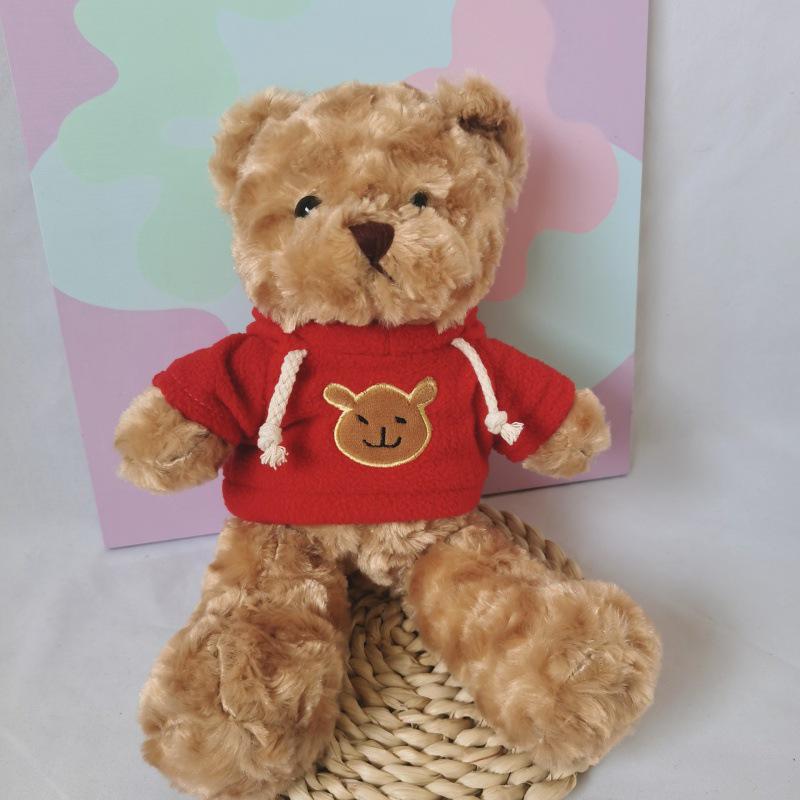 Cute Plush Panda Teddy Bear Doll In Clothes - Small Children's Gift Toy