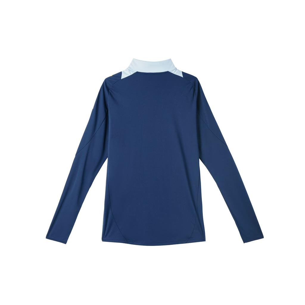 Adidas Real Madrid Aeroready Tiro 24 Competition Pullover Long Sleeve Football Jersey Men Tops Bright-Blue JE4205