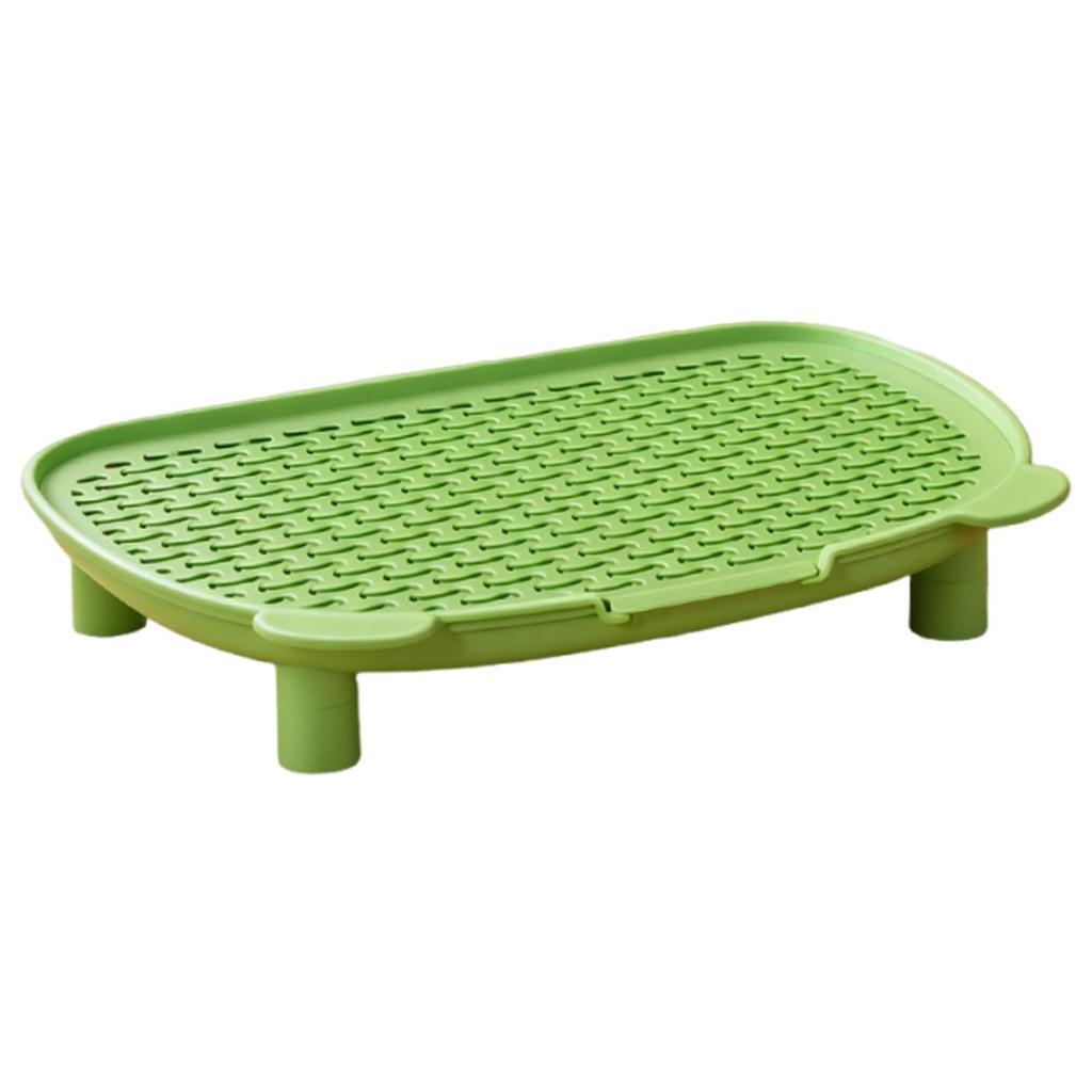 Cat Litter Catcher Stair Easy Clean Removable Double Layer Ramp for Indoor Elderly Cats Litter Control