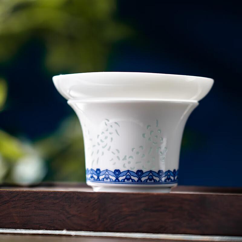 Fuyu Ceramic Jingdezhen 10-Piece Chinese Tea Set