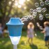 10ml Children's Bubble Blowing Street Light Bubble Machine, Light-up And Music, Remote Control