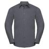 Russell Collection Mens Polycotton Tailored Long-Sleeved Shirt