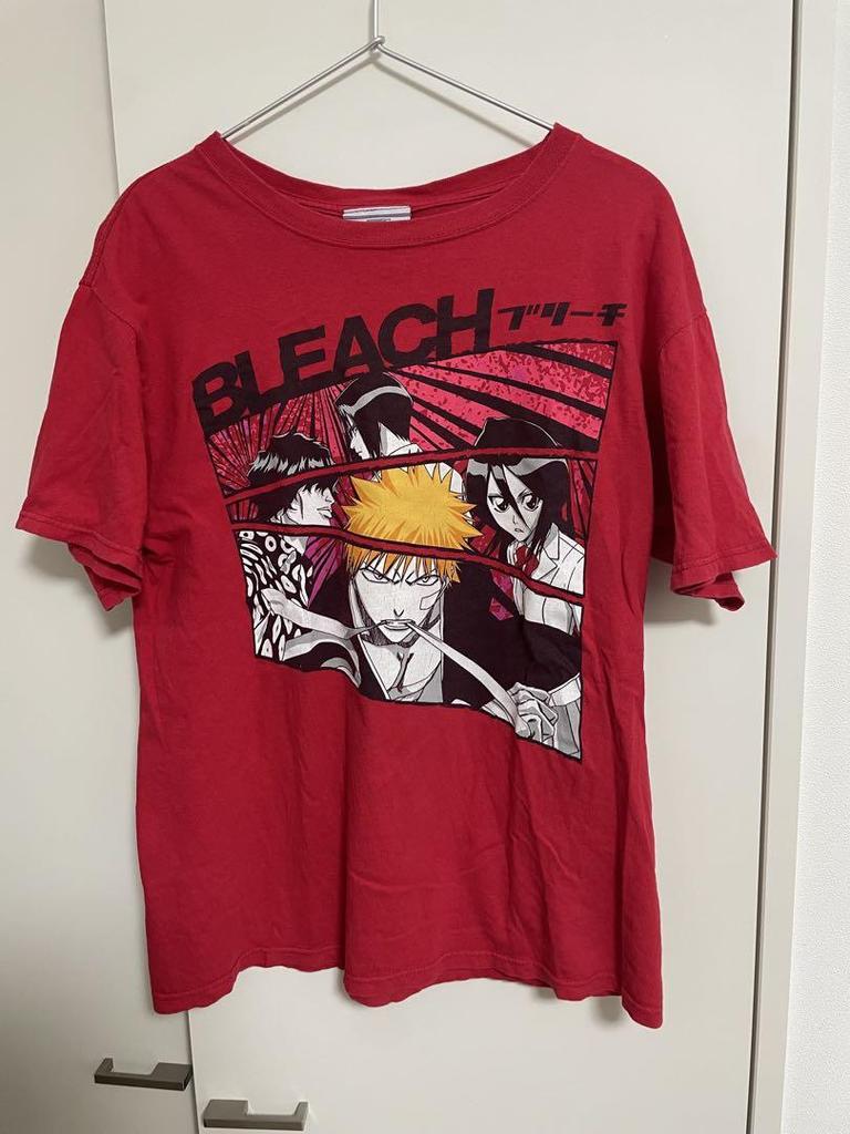 [USED] BLEACH Anime Character T-Shirt Red